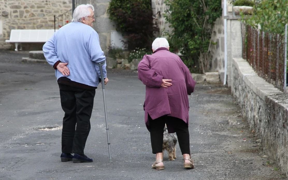 dreaming about an elderly person