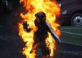dreaming of being burned by fire
